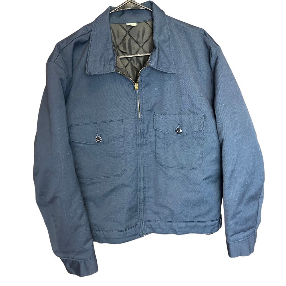 Large Vintage Factory Work Jacket